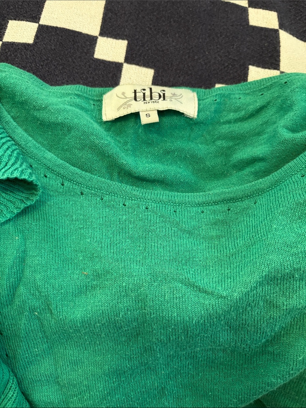 Tibi Ruffle-Shoulder Sweater - Picture 2 of 2